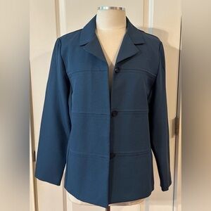 Alfred Dunner Women’s Blue Blazer Jacket – Size 10